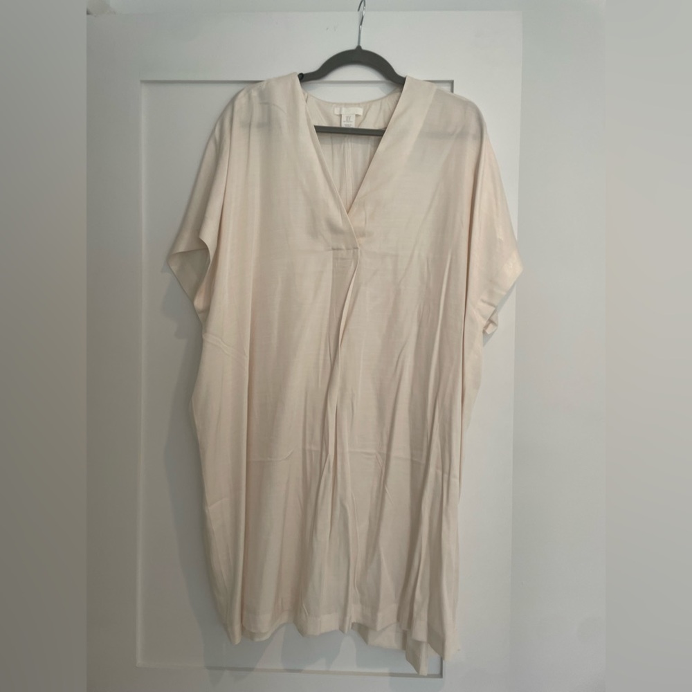 H&M Cream and Champagne Kaftan Dress